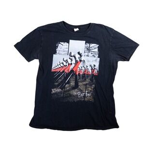 Brit Floyd Graphic T-Shirt Mens XL Black Good Band Tee Hammers Concert Rock